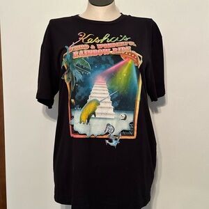 Kesha Weird and Wonderful Rainbow Ride T-Shirt XL